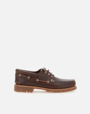 3-Eye Authentic Leather Lace-Ups