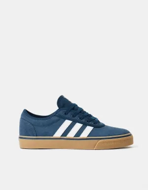 adidas Adi Ease Skate Shoes - Collegiate Navy/White/Gum