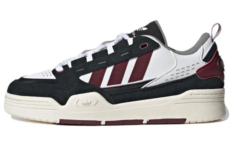 Adidas Originals Adi2000 Skateboarding Unisex sneakers, white/black/burgundy