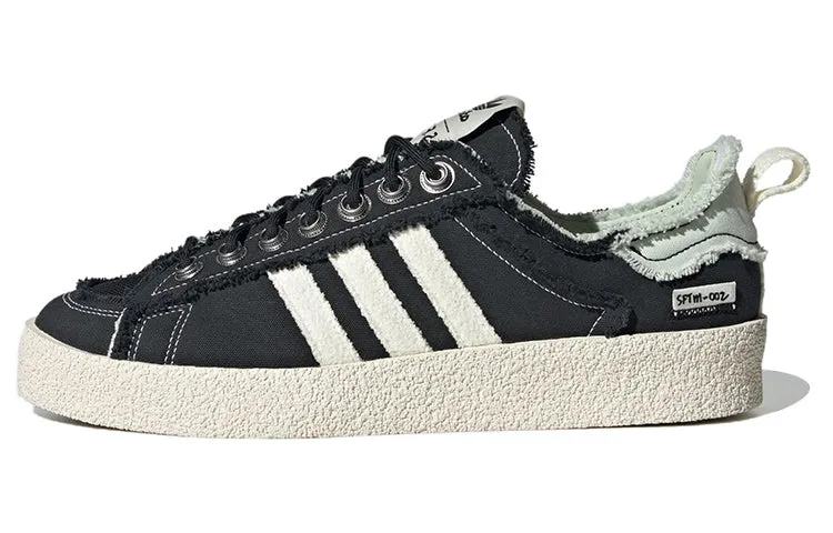 Adidas Originals Campus Skateboarding Unisex Sneakers, Black/White