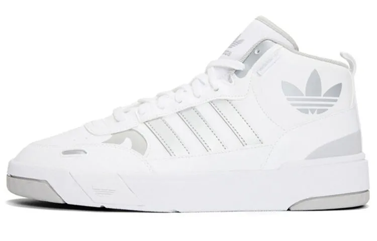 Adidas Originals Post Up Skateboarding Unisex Sneakers, White/Grey