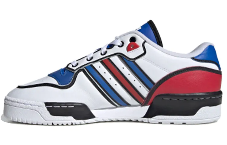 Adidas Originals Rivalry Skateboarding Unisex FY3120 sneakers, white/blue/red