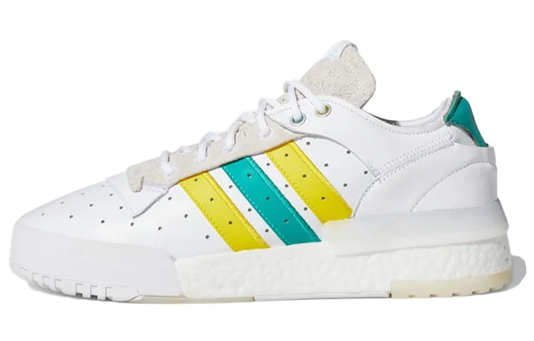 Adidas Originals Rivalry Skateboarding Unisex sneakers, white/yellow/blue