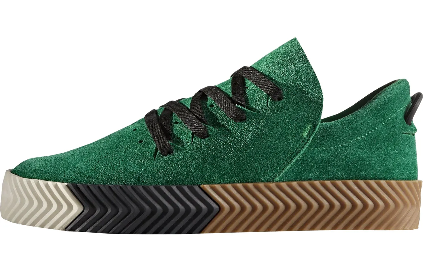 Adidas Originals Skate Skateboarding Unisex Sneakers, Green/Black