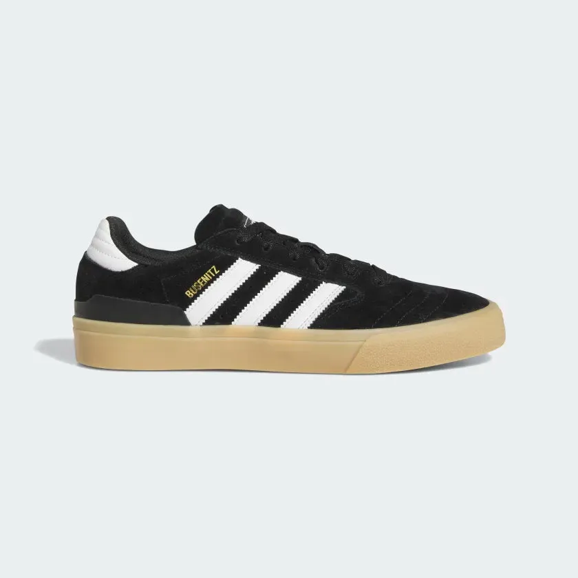 Adidas Skateboarding Busenitz Vulc II Skate Shoes - Core Black/Cloud White/Gum3