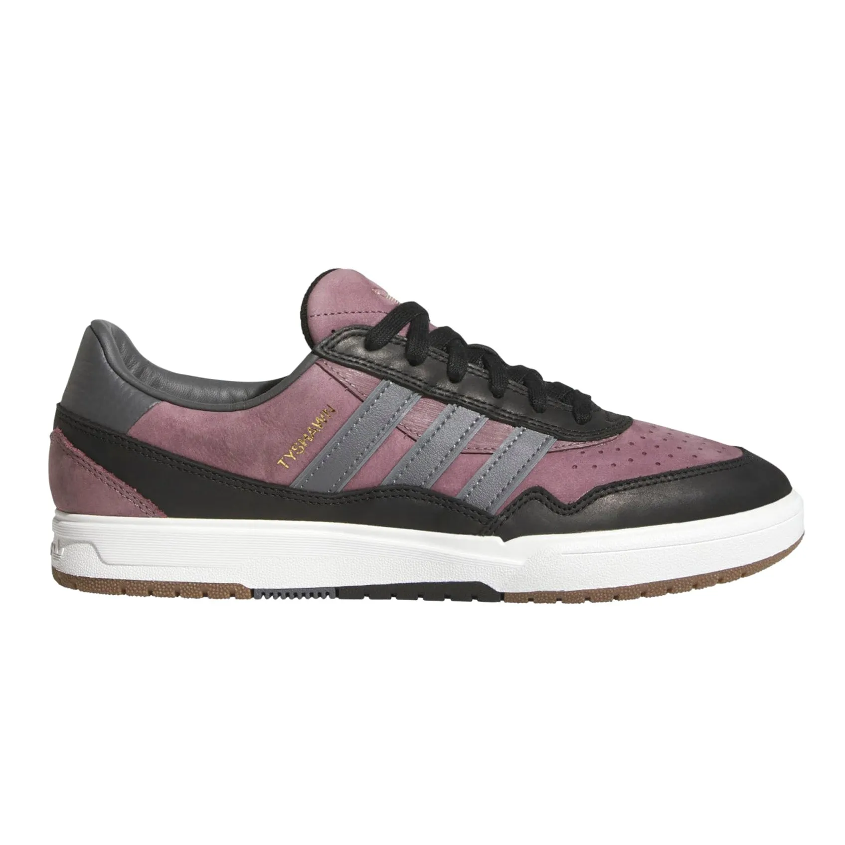 Adidas Tyshawn II Skateboard Shoe - Purple/Grey/Black