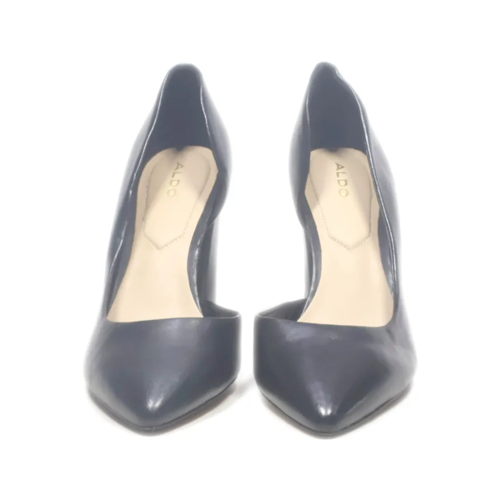 Aldo High-Heel Shoes Leather Black Colour For Women