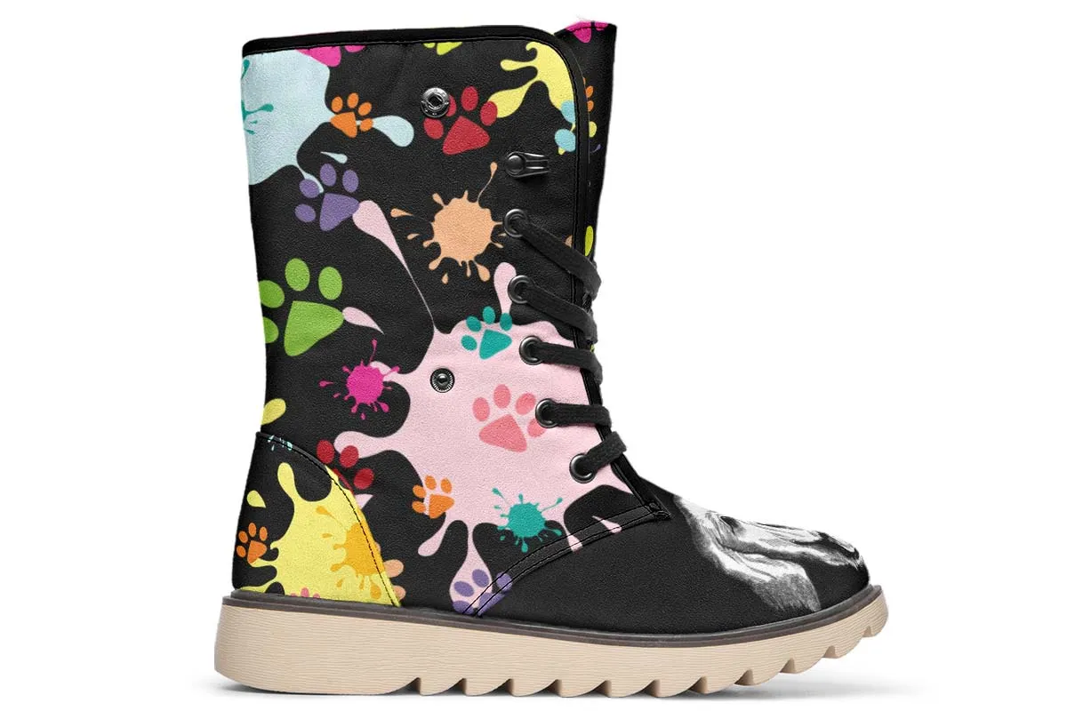 Artsy Labrador Polar Vibe Boots