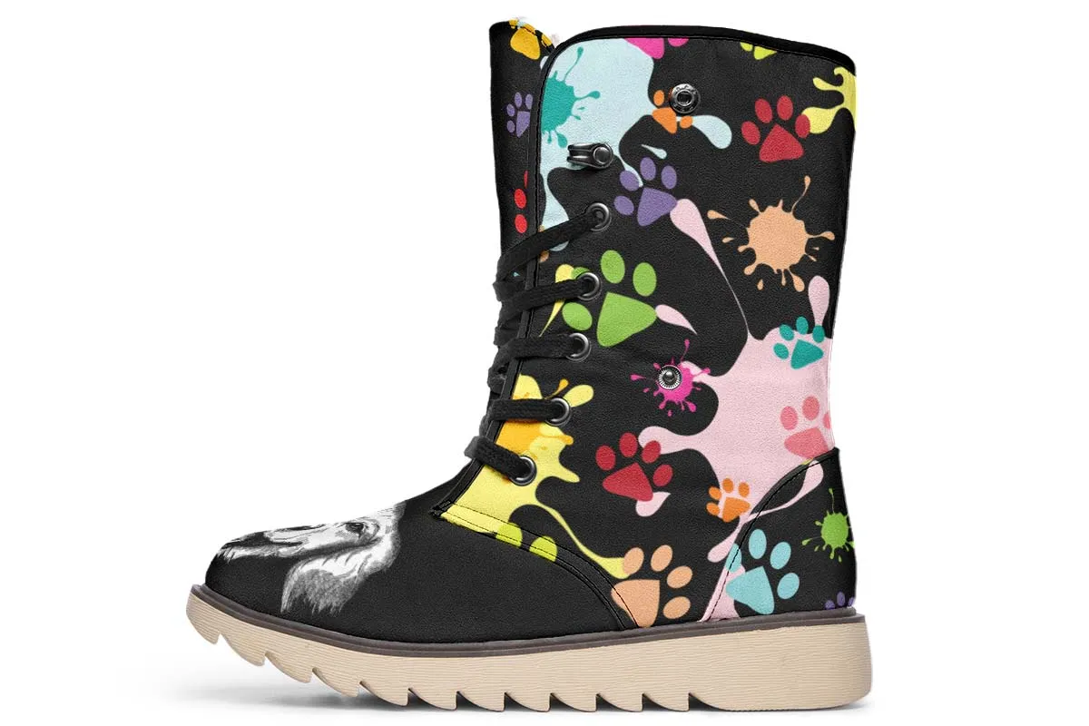 Artsy Labrador Polar Vibe Boots