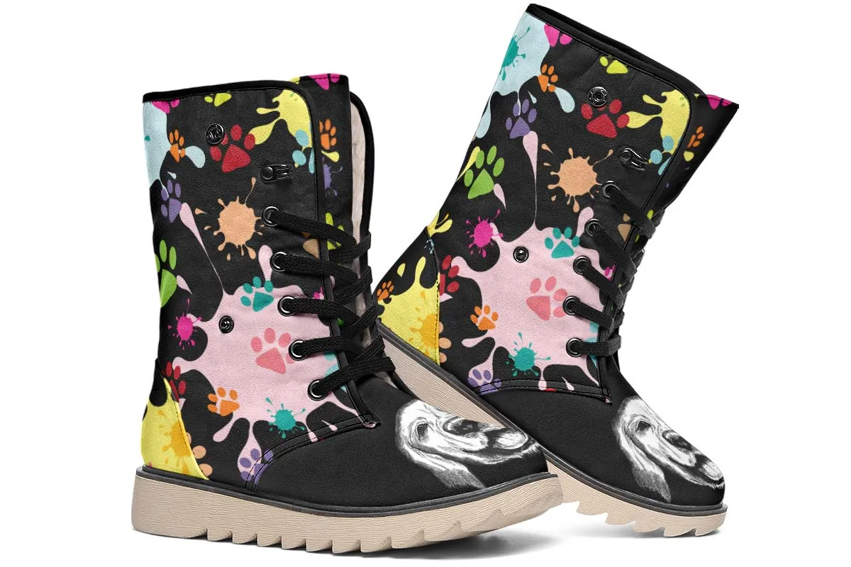 Artsy Labrador Polar Vibe Boots