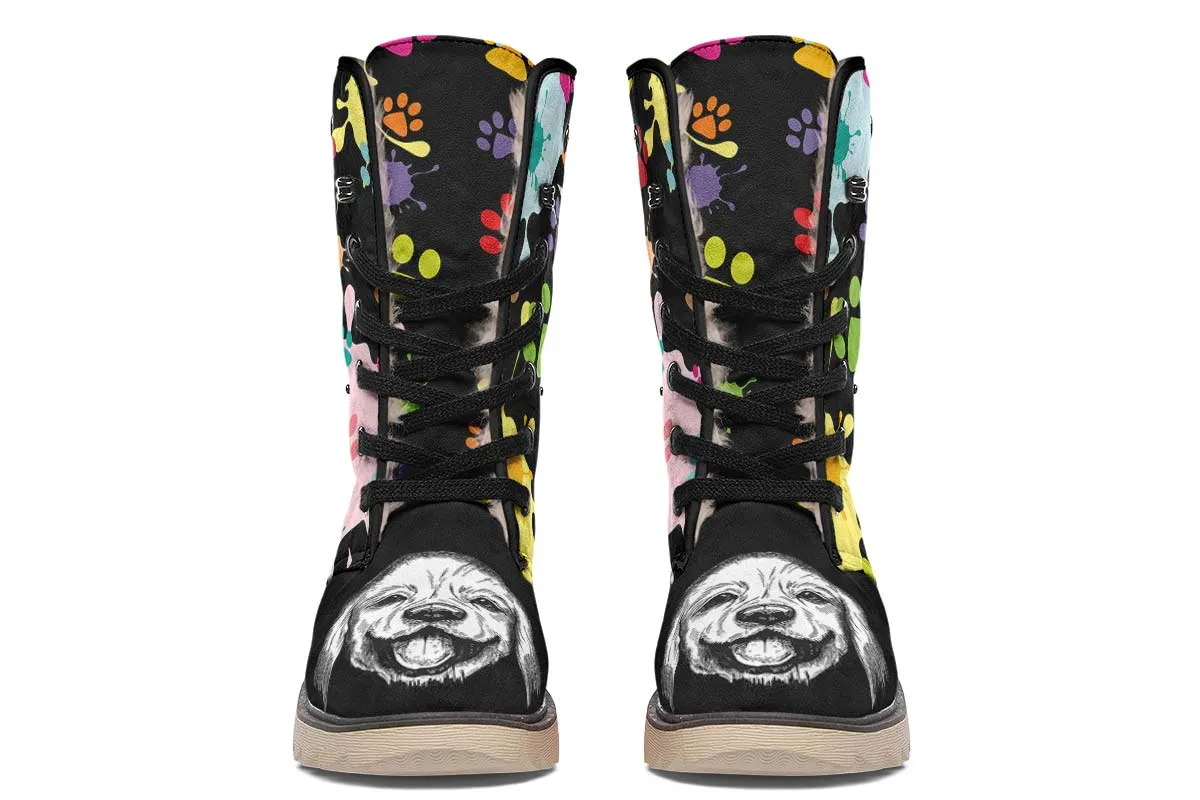 Artsy Labrador Polar Vibe Boots