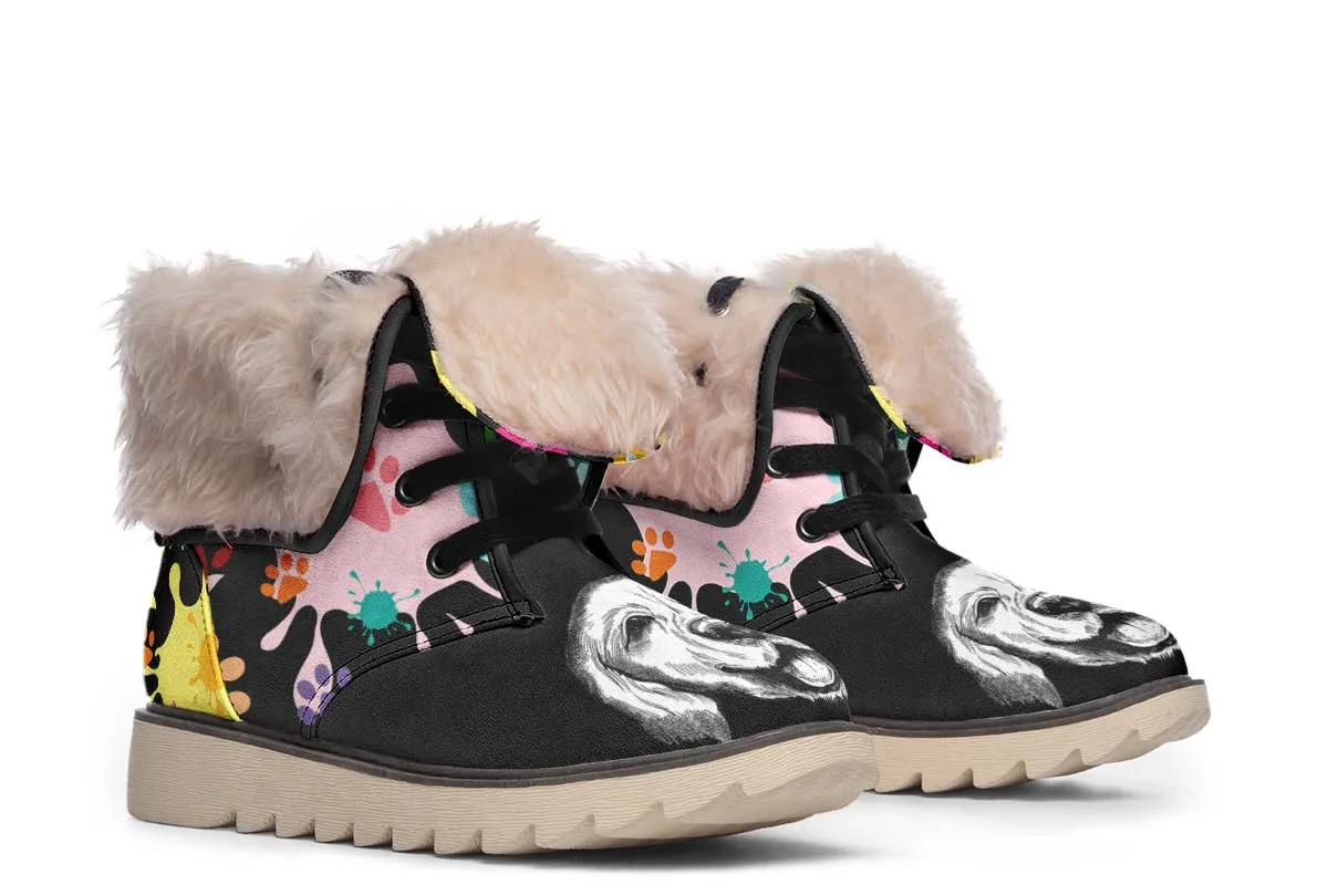 Artsy Labrador Polar Vibe Boots