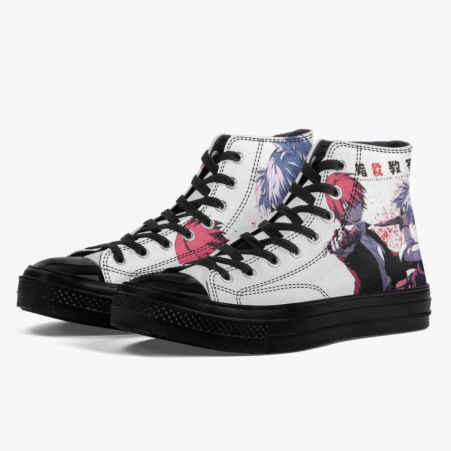 Assassination Classroom Karma Akabane & Nagisa Shiota A-Star High Anime Shoes