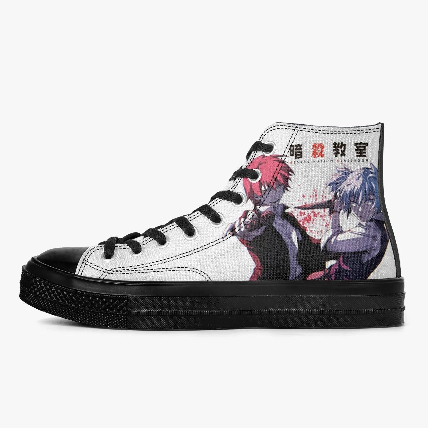 Assassination Classroom Karma Akabane & Nagisa Shiota A-Star High Anime Shoes