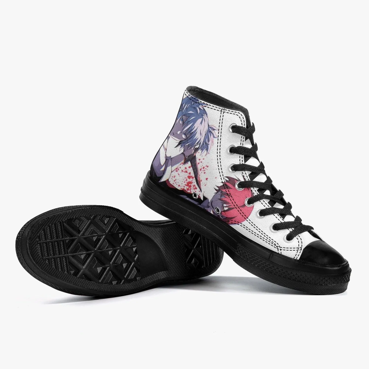 Assassination Classroom Karma Akabane & Nagisa Shiota A-Star High Anime Shoes