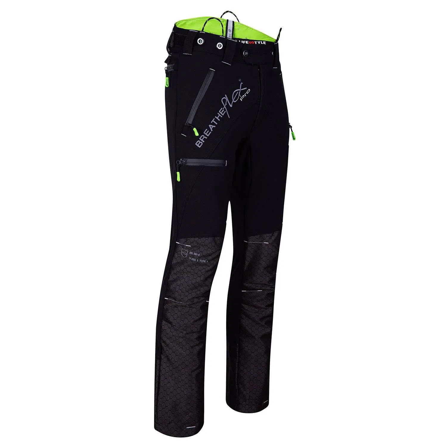 AT4061 Freestyle Chainsaw Pants Design A Class 1 - Black