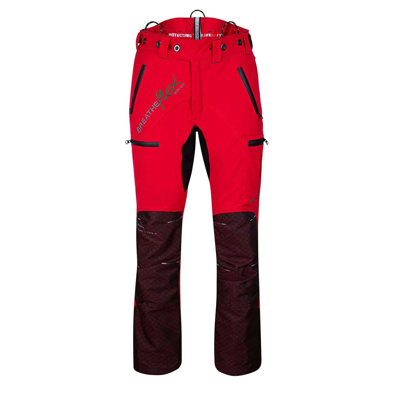 AT4061 Freestyle Chainsaw Pants Design A Class 1 - Red