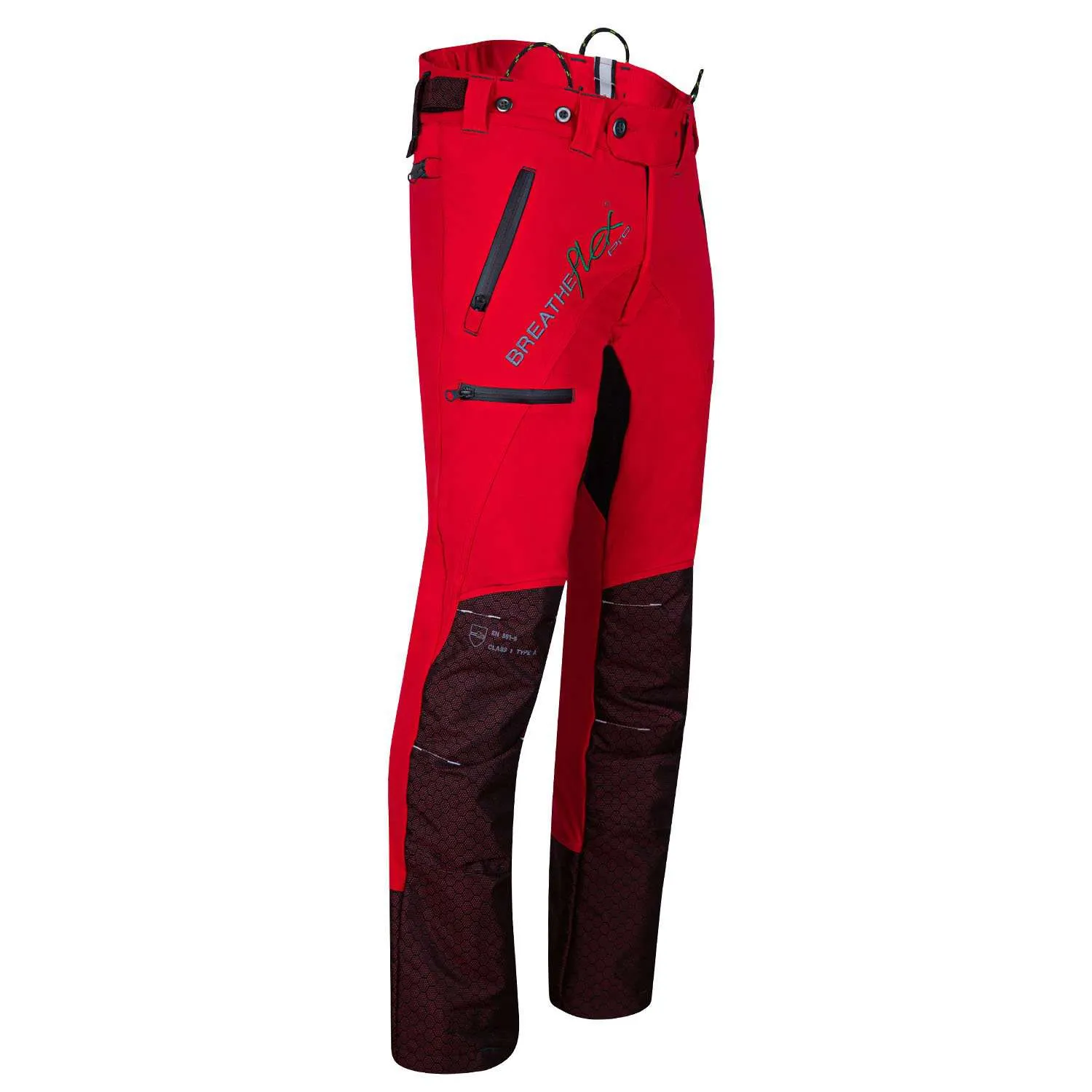 AT4061 Freestyle Chainsaw Pants Design A Class 1 - Red