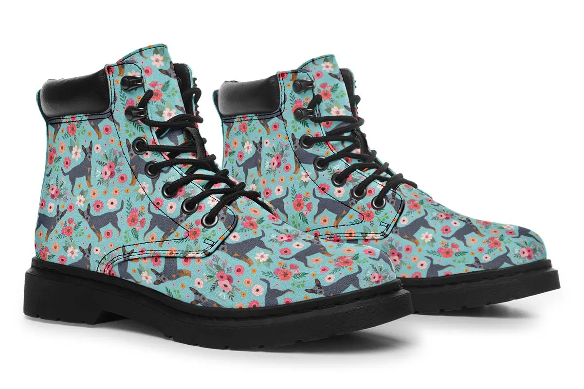 Australian Cattle Dog Flower Classic Vibe Boots