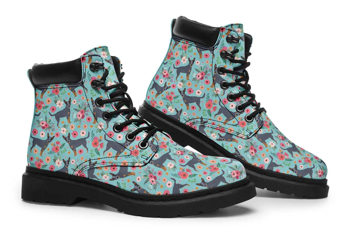 Australian Cattle Dog Flower Classic Vibe Boots