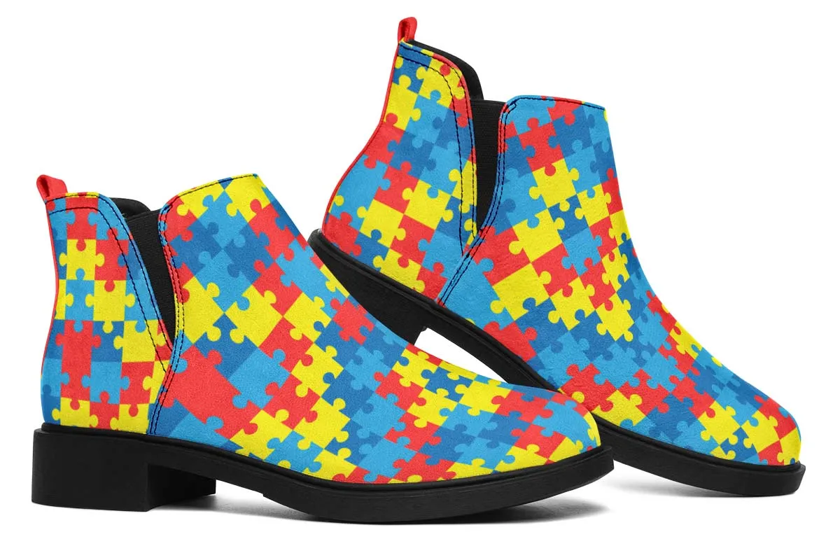 Autism Awareness Neat Vibe Boots