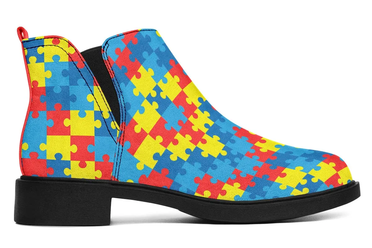 Autism Awareness Neat Vibe Boots