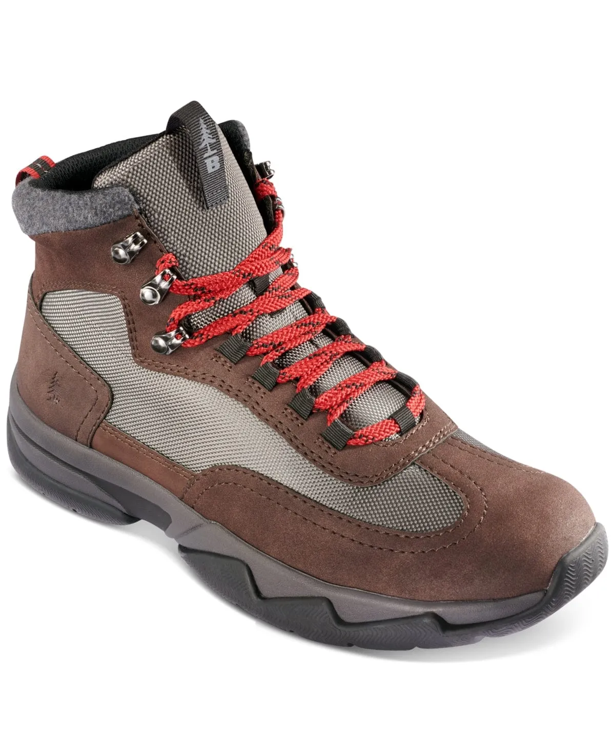 BASS OUTDOOR - Round Toe Wedge Lace-up Hiking Boots