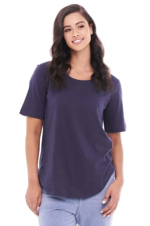 Betty Basics Ariana Tee in Navy