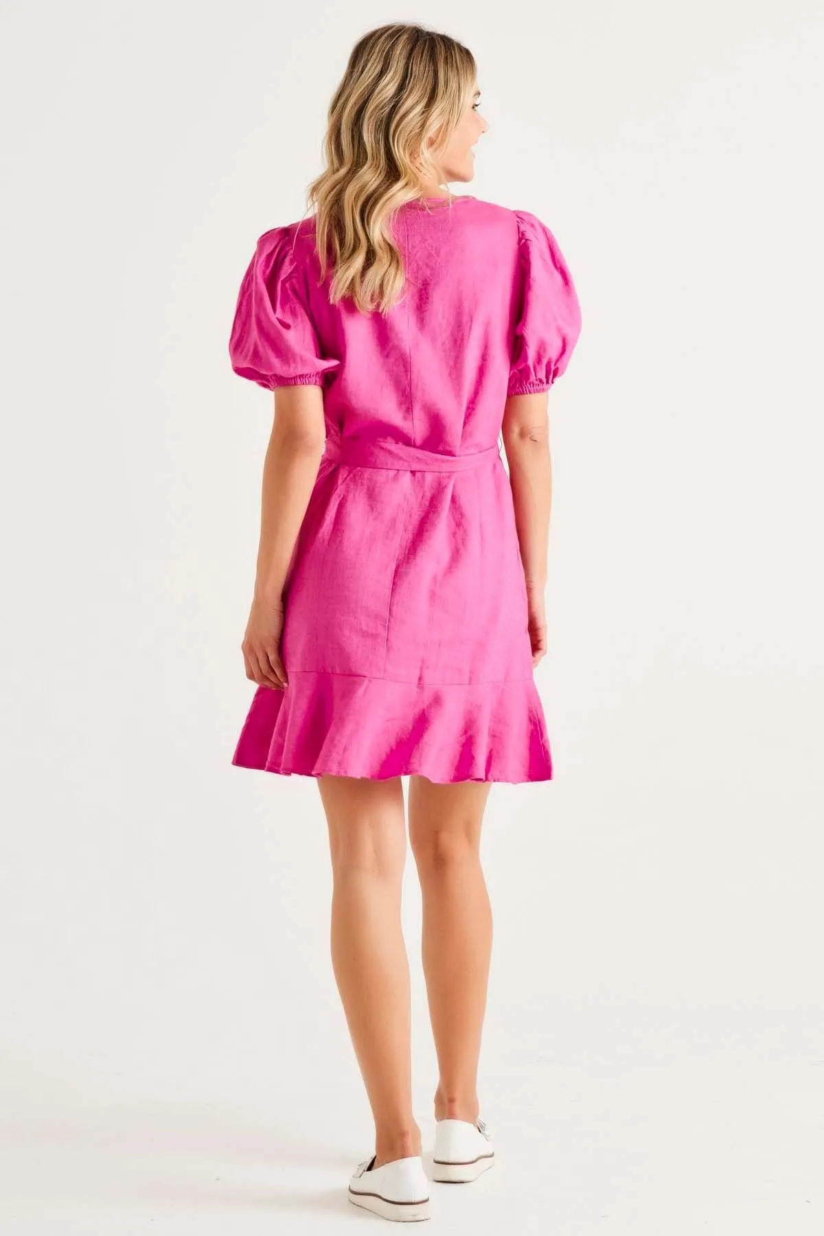 Betty Basics Birdie Mini Dress in Azalea Pink