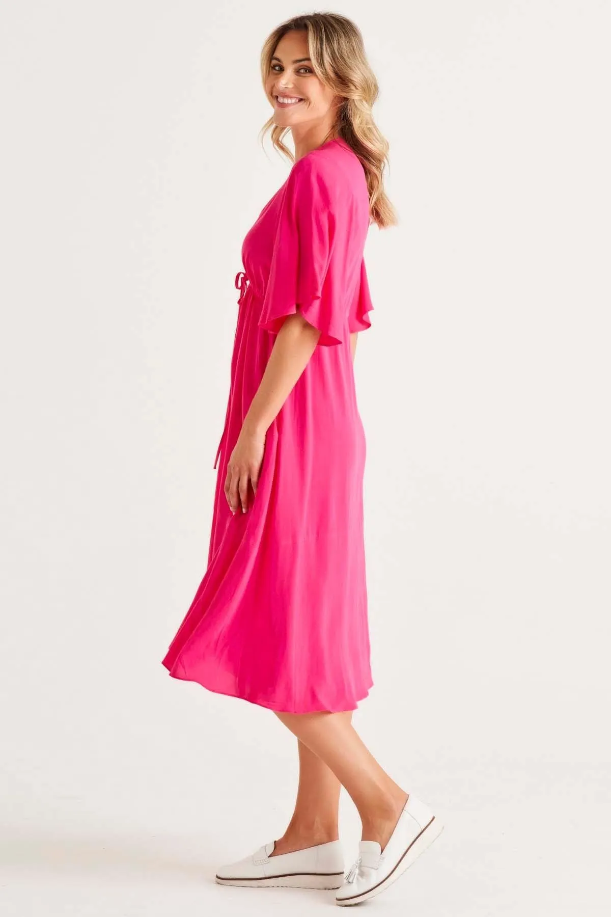 Betty Basics Saint Lucia Dress in French Rose