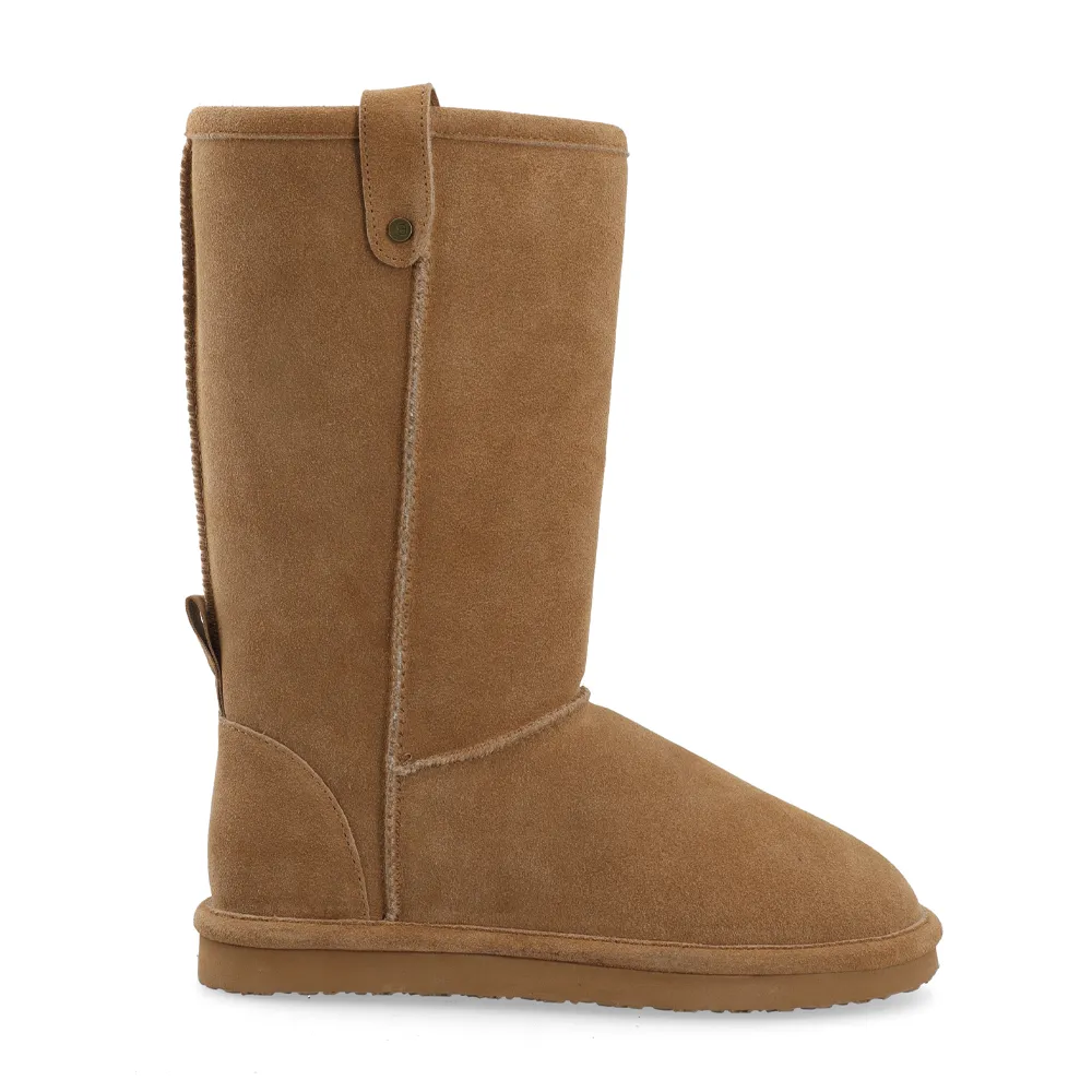 Biasnow Cognac Suede Long Boots