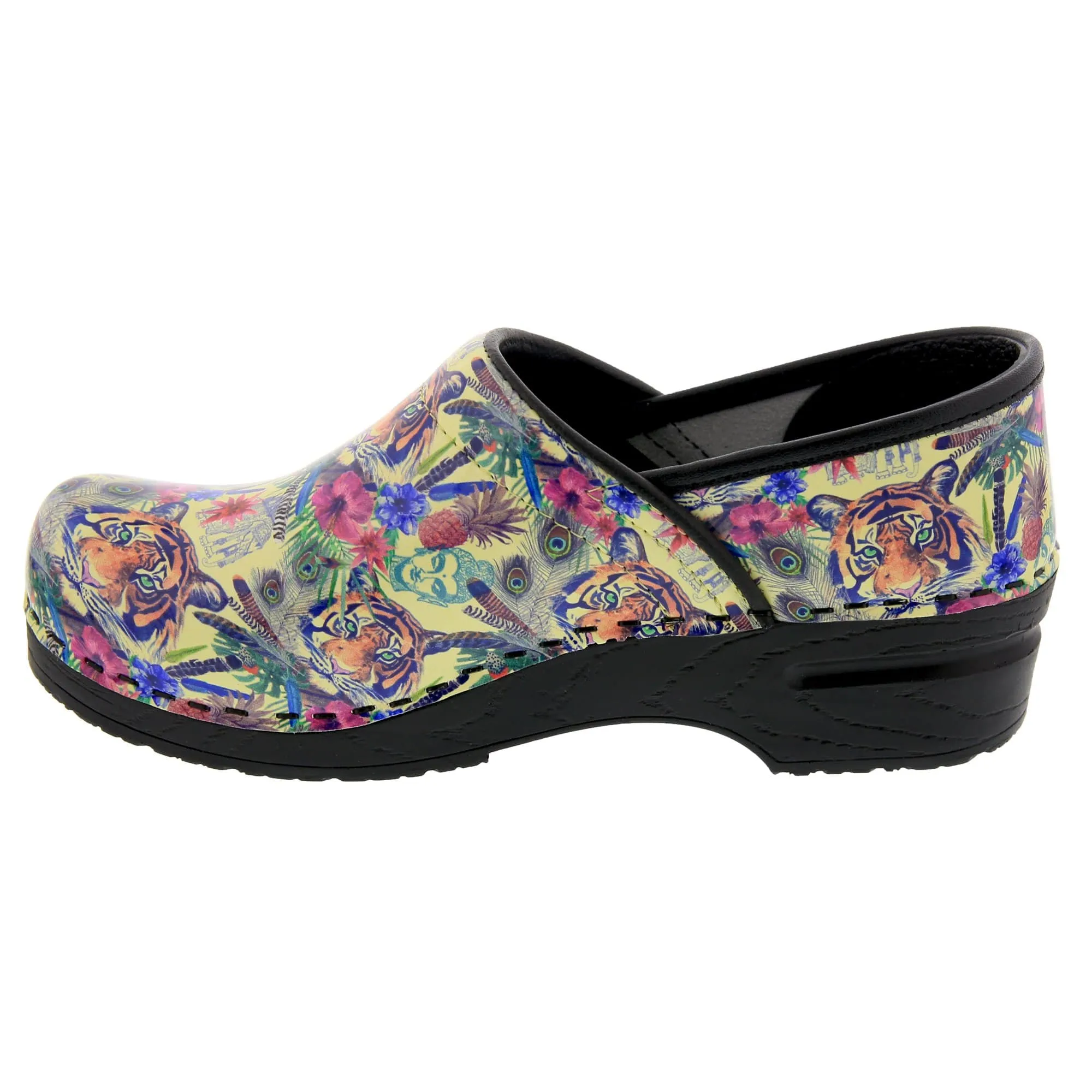 BJORK PROFESSIONAL Matahari Leather Clogs - CLOSEOUT