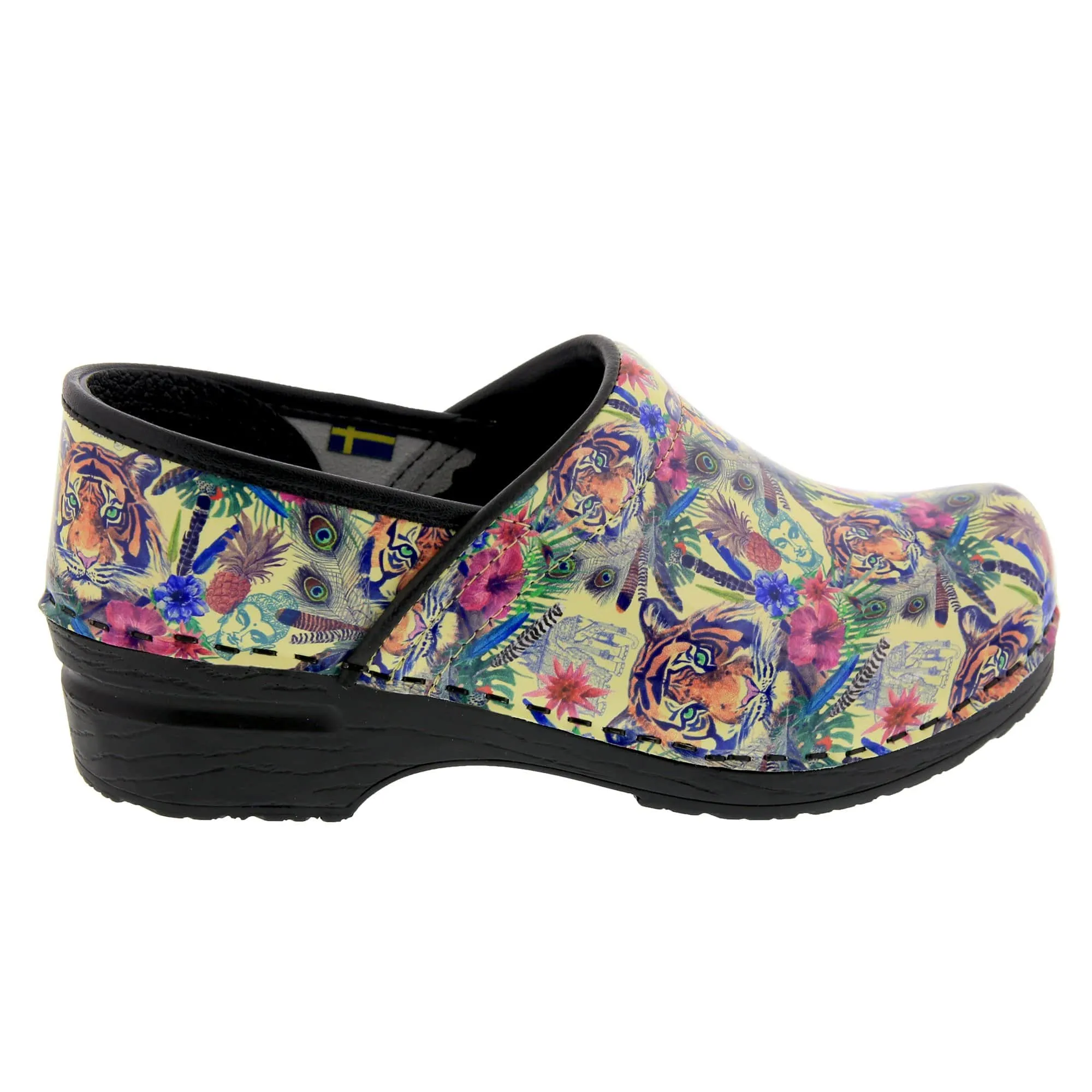 BJORK PROFESSIONAL Matahari Leather Clogs - CLOSEOUT