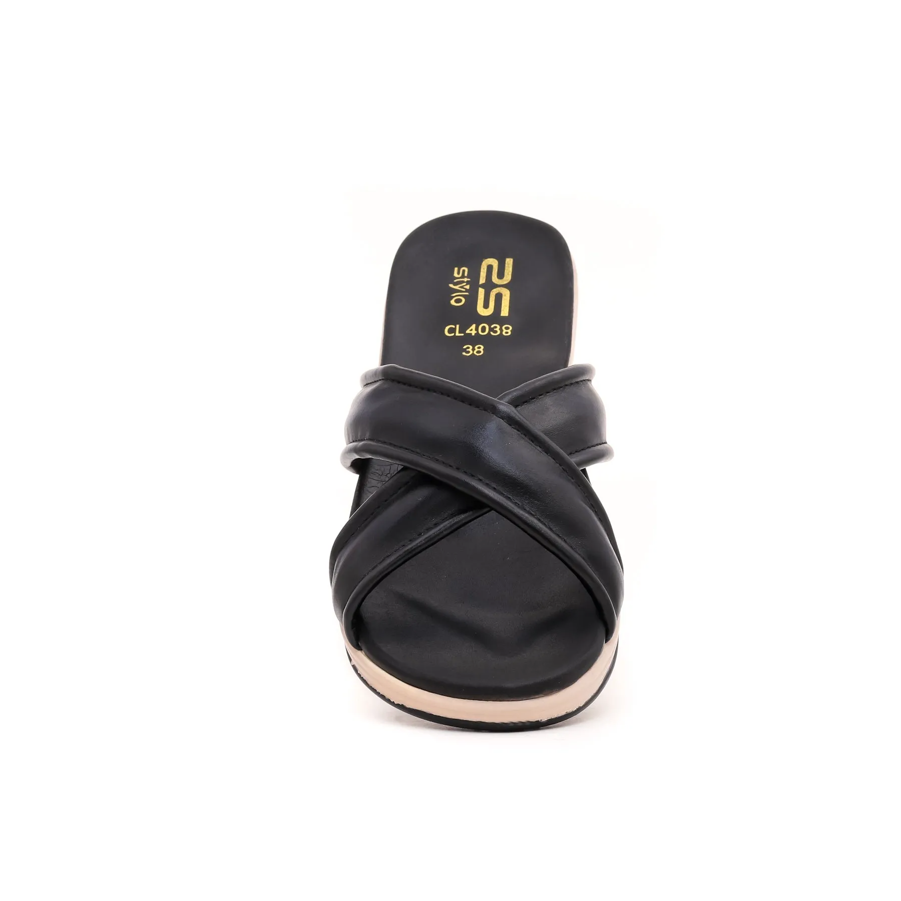 Black Casual Slipper CL4038