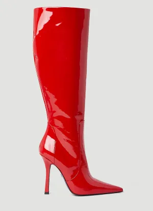 Blumarine Patent High Heeled Boots