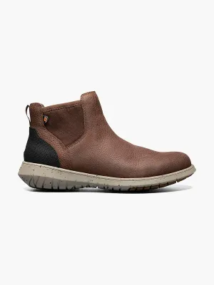 'BOGS' Men's Spruce Chelsea WP Leather Boot - Brown