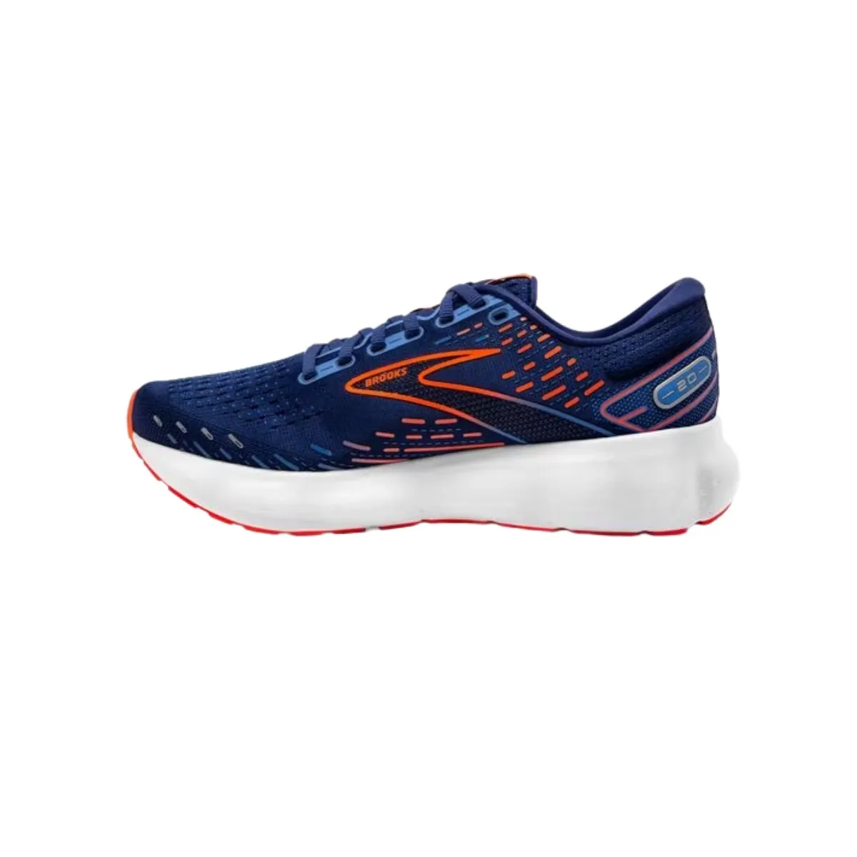 Brooks Glycerin 20 Shoes Blue Orange