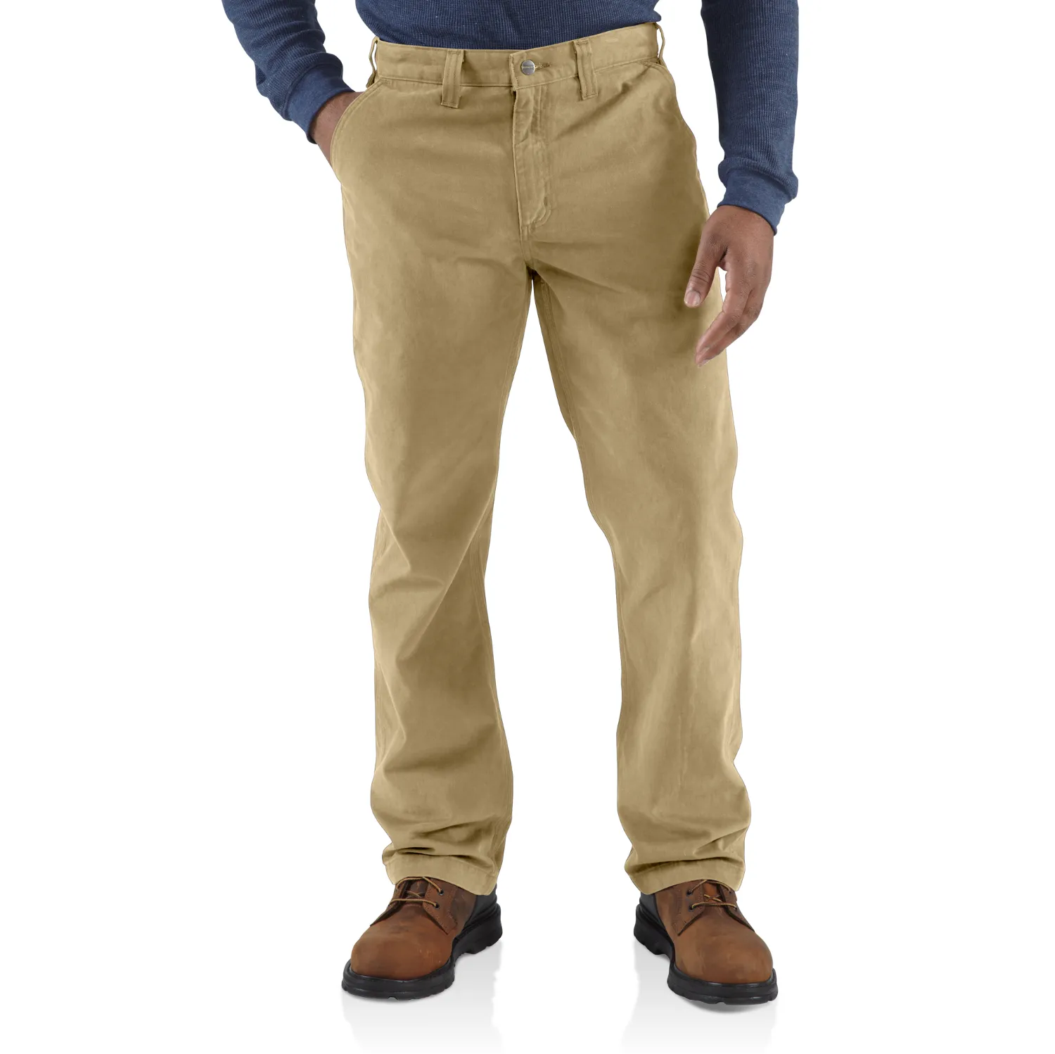 Carhartt Men's Rugged Work Khaki Pant