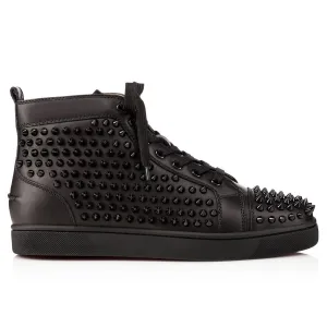 Christian Louboutin Skateboarding Men Sneakers, black