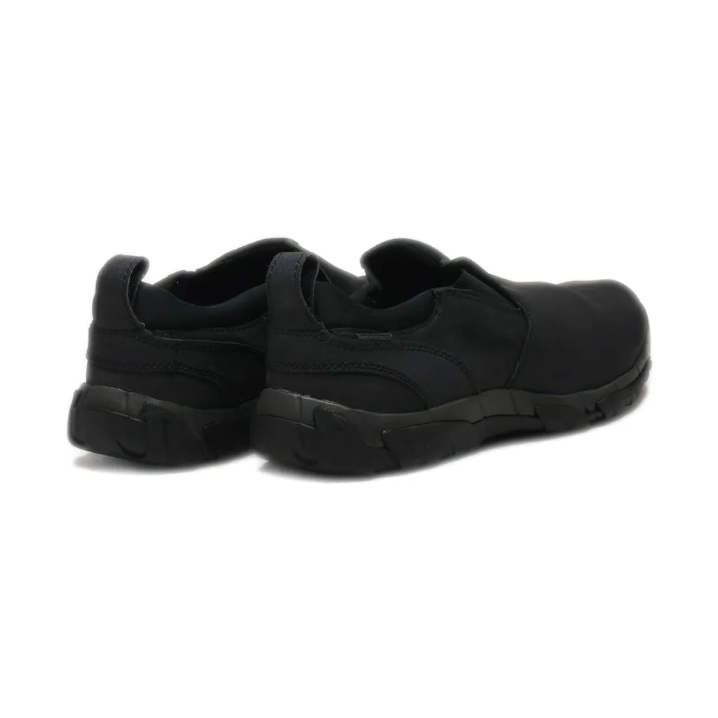 Clarks Casual Slip Ons Leather Black Colour For Men