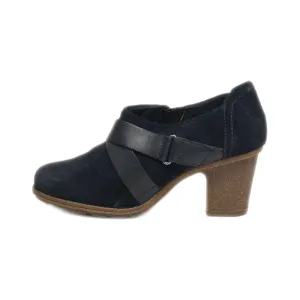 Clarks High-Heel Shoes Suede Black Colour For Women