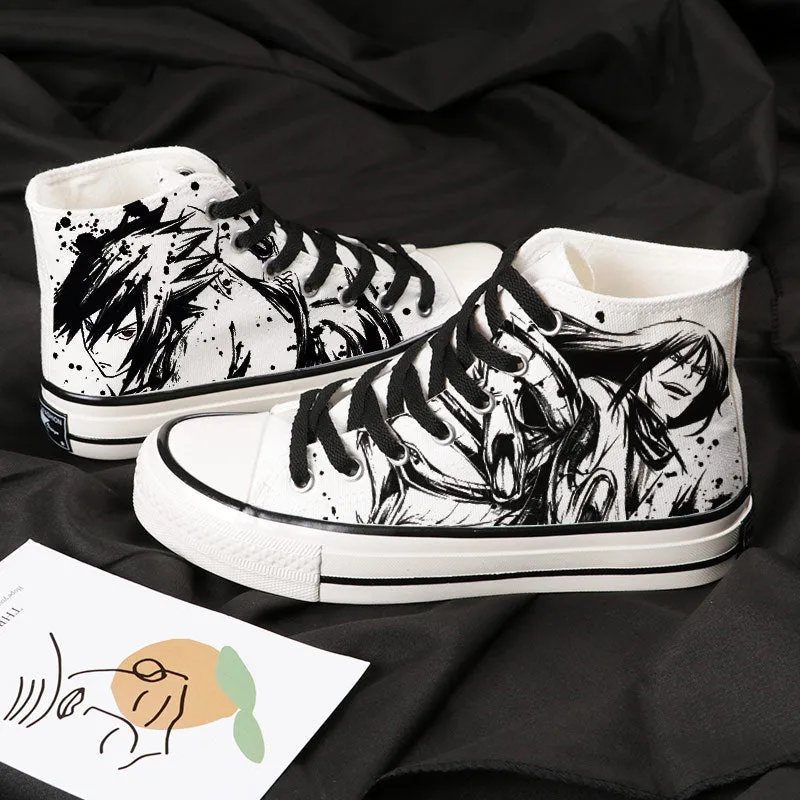 Comic Naruto joint canvas shoes high-top sneakers