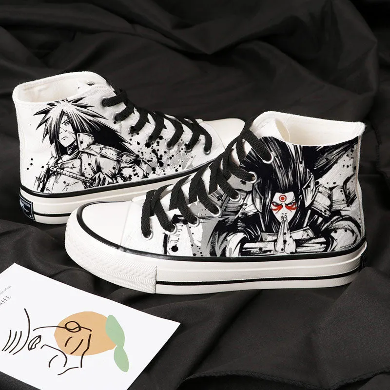 Comic Naruto joint canvas shoes high-top sneakers