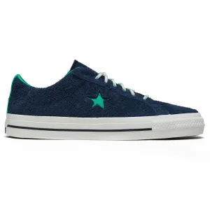 Converse One Star Pro Shoes - Into The Void/Apex Green/Egret