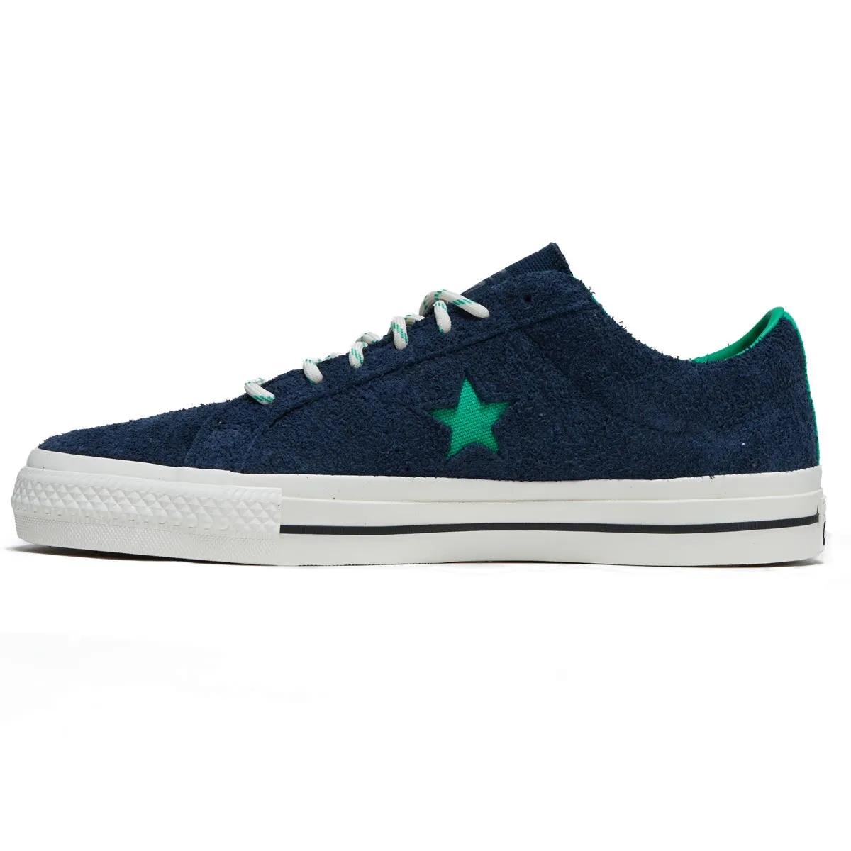 Converse One Star Pro Shoes - Into The Void/Apex Green/Egret