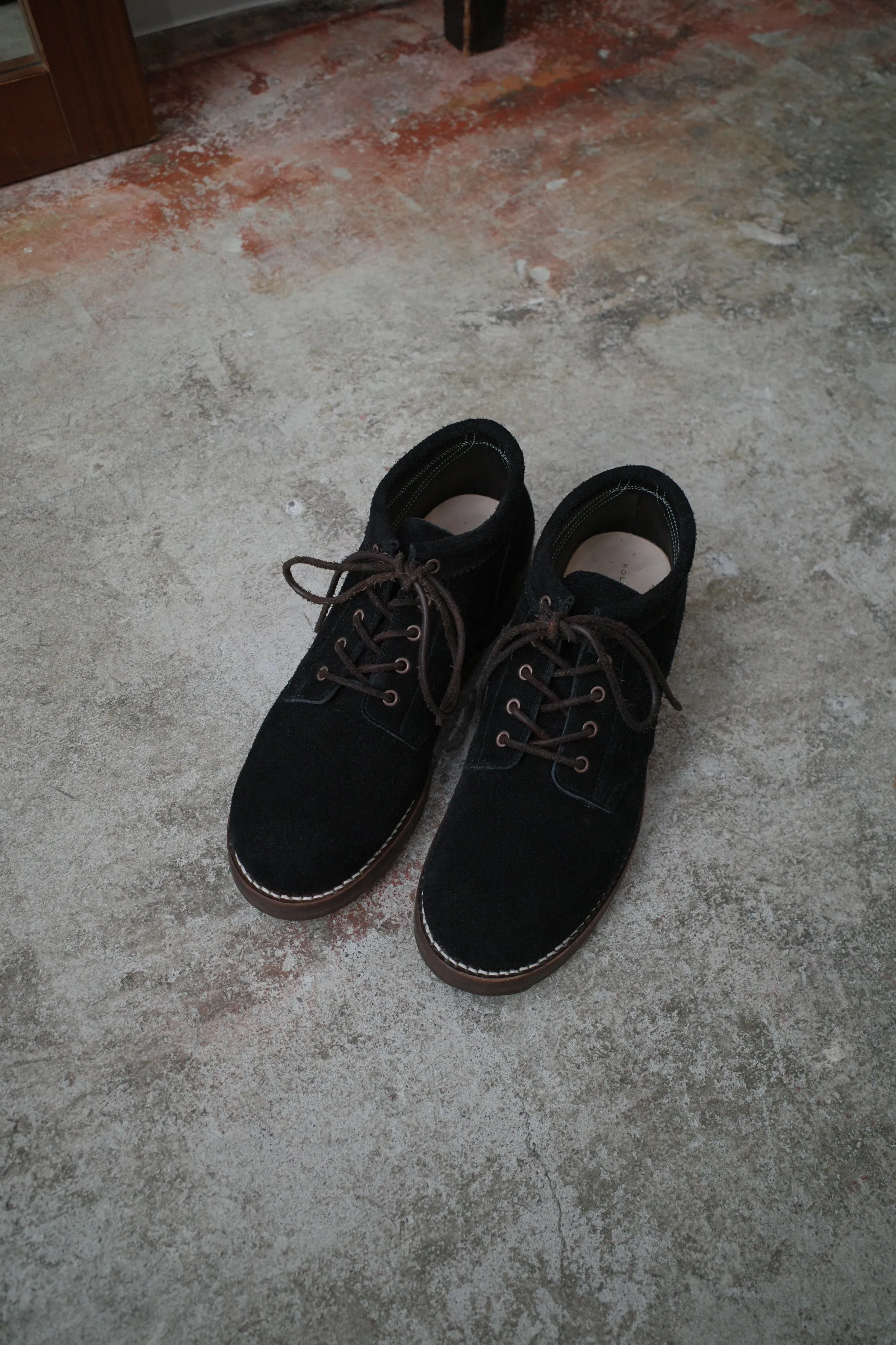 COUPEN (Black Oil Suede)