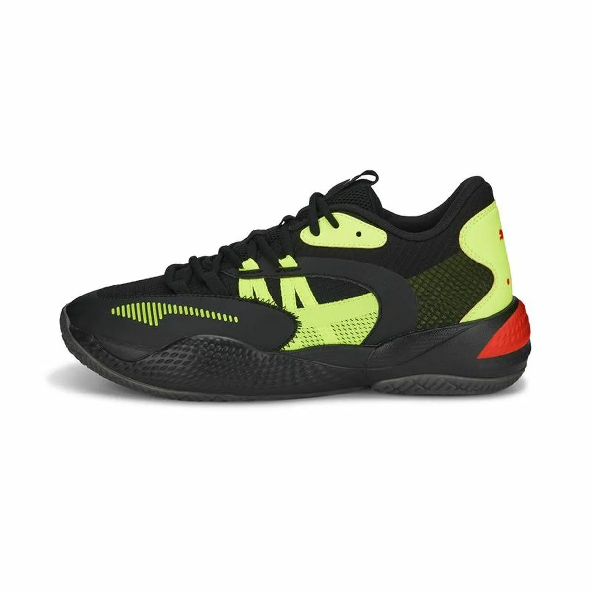 Court Rider 2.0 Glow Stick Black Basketball Shoes for Men