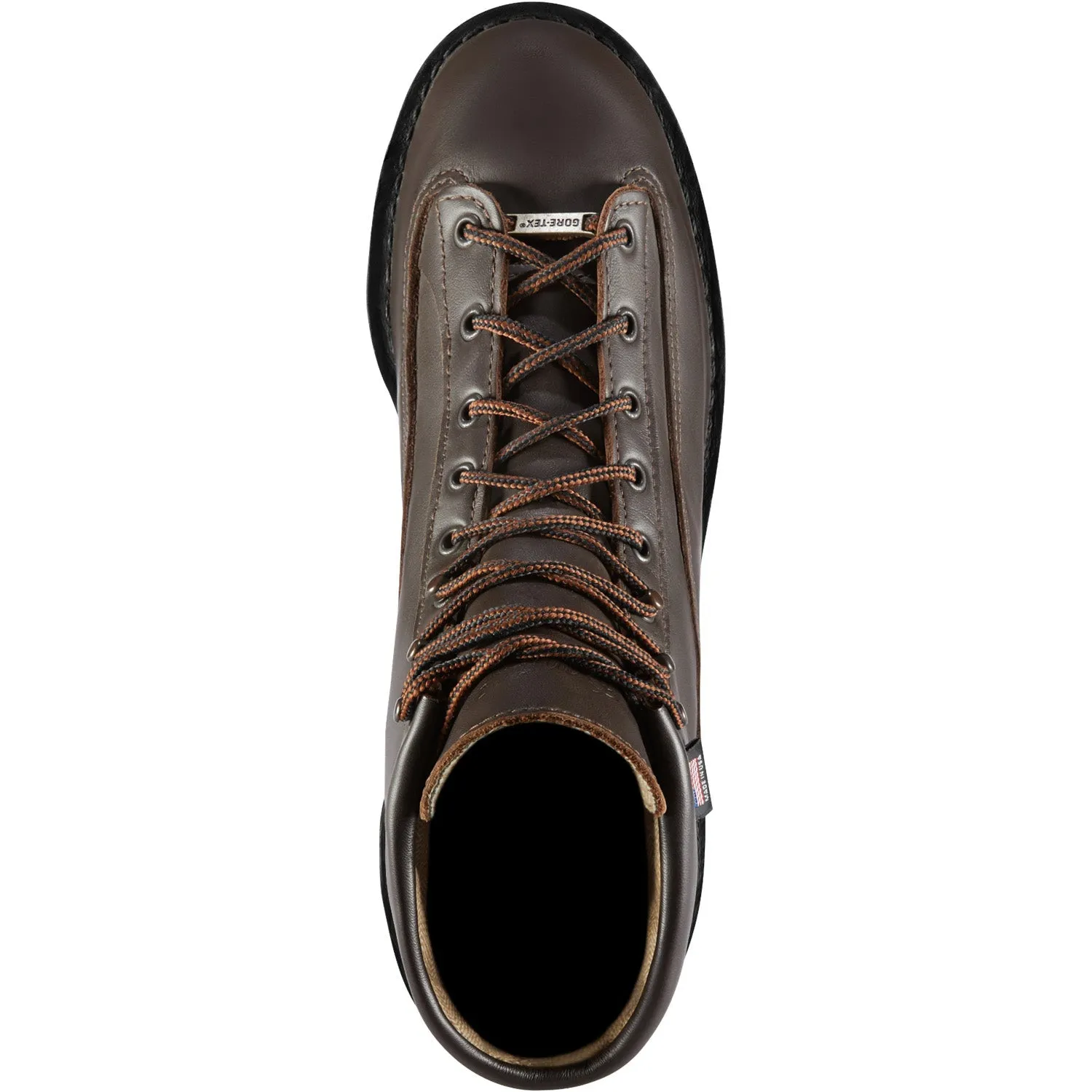 Danner Mens Explorer 6in Brown Leather Hiking Boots