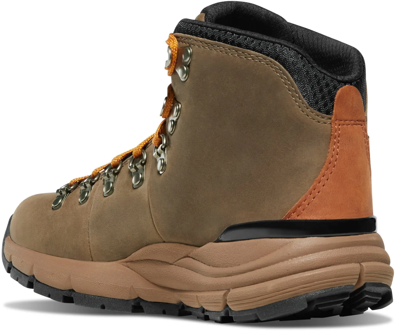 Danner Womens Mountain 600 4.5in Chocolate Chip/Golden Oak Suede Hiking Boots