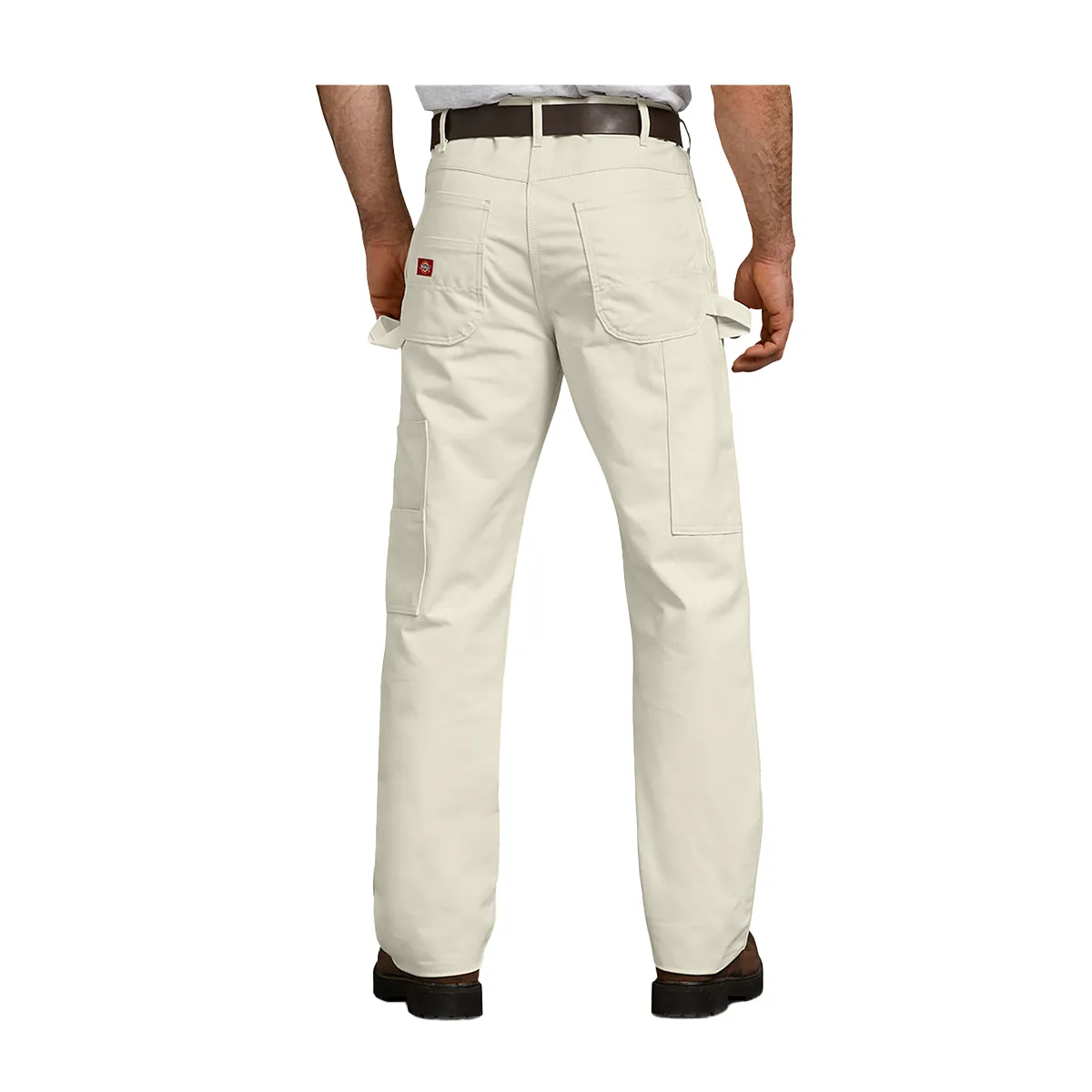 Dickies Relaxed Fit Double Knee Carpenter Painter's Pants - Natural Beige